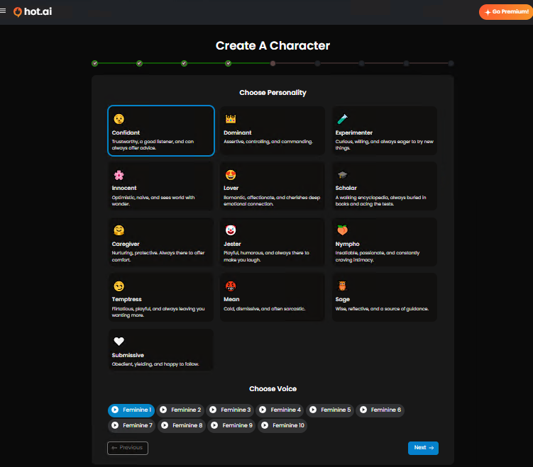 Step 6: Personality and Voice